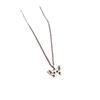 Titanium Steel Empty Butterfly Personality Minimalist Wind Furnace Real Gold Necklace Female Collarbone Chain With