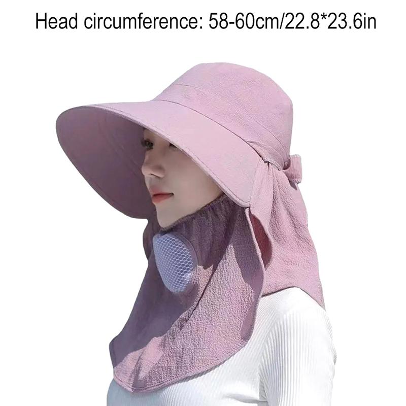 Летняя быстросохнущая кепка для рыбалки с защитой от ультрафиолета, защитная крышка для лица и шеи, для рыбалки на открытом воздухе, для велоспорта, съемный козырек, женская панама