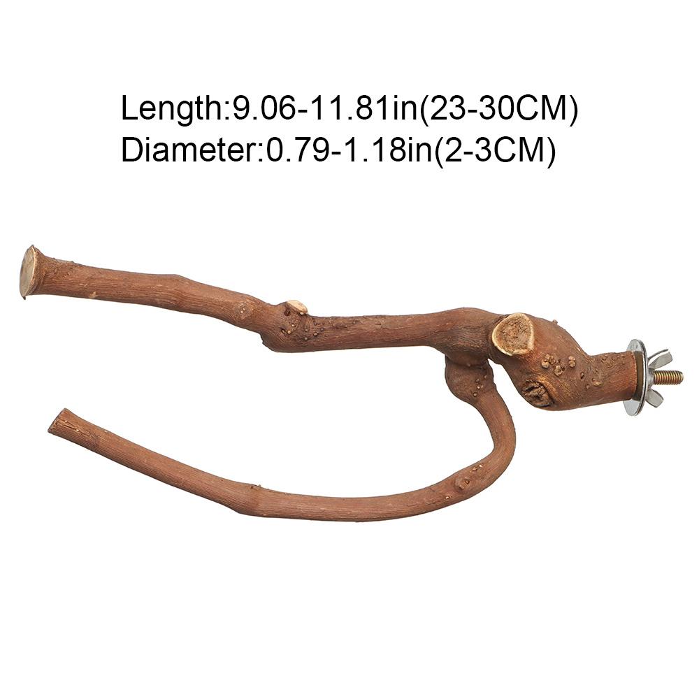 Клетка для питомца Волнистый попугай Дерево Попугай Птица Стойка Жердочка Платформа Стойка Птица Подвесные Игрушки Попугай Деревянная Ветка