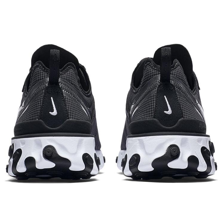 Nike React Element 55 Black Metallic Silver CQ4600-071