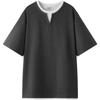 Semir Men's Color Block Waffle Knit Short Sleeve T-Shirt