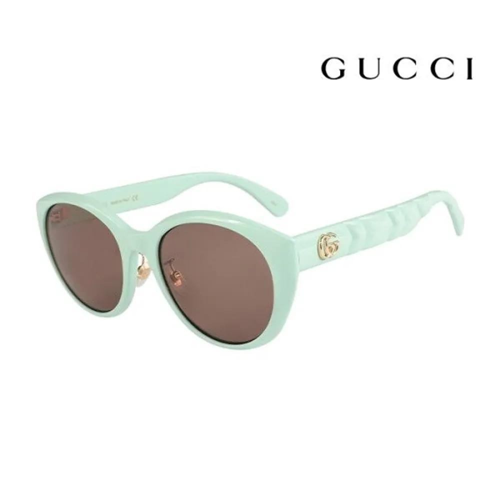 Gucci Солнцезащитные очки GG0814SK 003 Кошачий глаз Роговая оправа Защита от УФ Женские