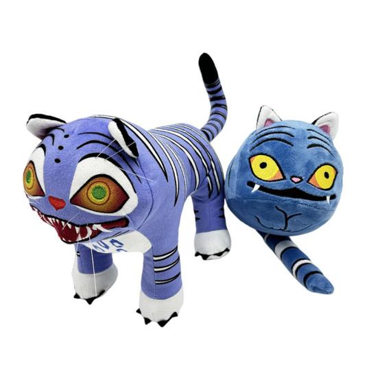 Плюшевая кукла Тигр 18 см Мягкая набивная игрушка Игровые охотники Виртуальные приключения Плюшевая игрушка Подарок для геймеров Энтузиастов косплея