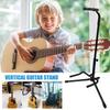 Напольная стойка для гитары Вертикальная стойка-держатель для гитары и бас-гитары Портативные аксессуары для электрогитары Стойка для виолончели Для акустических гитар, банджо, бас-гитар