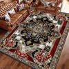 Vintage Persian Style Carpet for Living Room Decoration Rugs Large Area Bedroom Bedside Floor Mat Non-slip Lounge Rug Washable