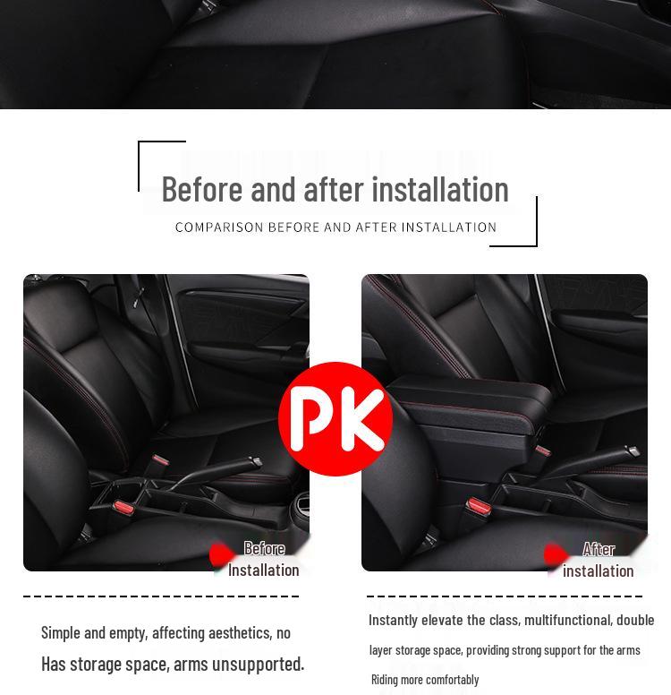 Wuling Confero S Center Armrest Box for Indonesian Export Car