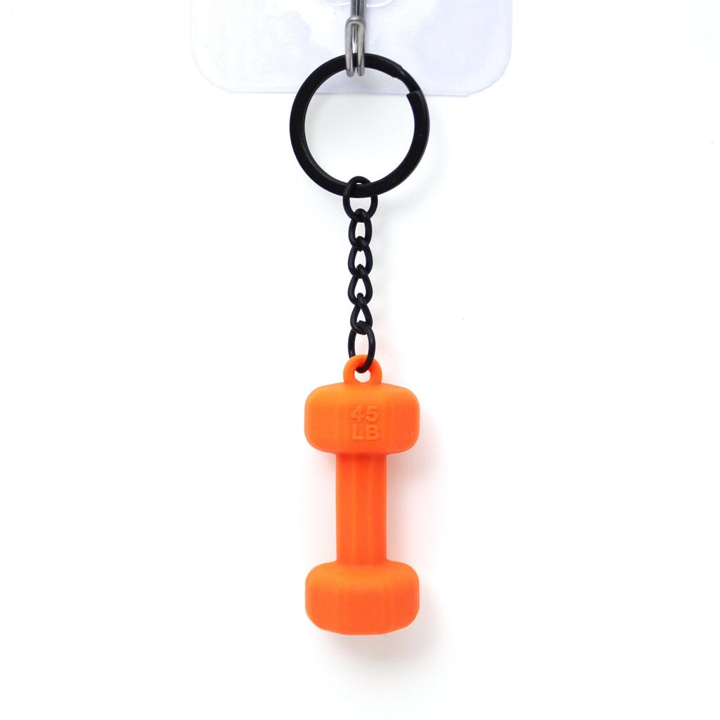 3D Stainless Steel Kettlebell Holder for Home Use 50kg Capacity Coexistence Brand Cute Car Sport Bag Charm