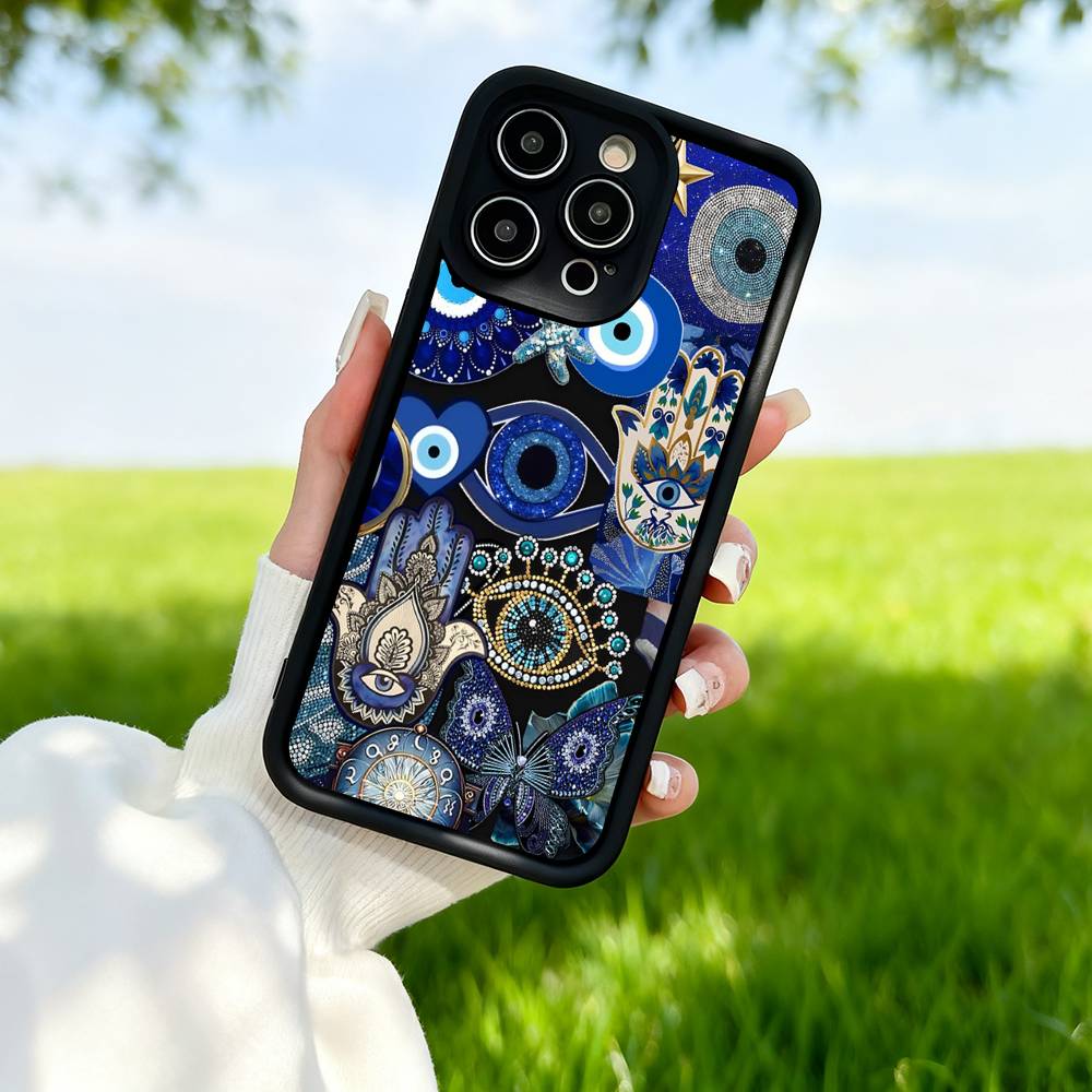 Чехол для телефона с мандалой, чакрами, йогой для IPhone 17 16 15 14 13 12 Pro Max Plus Air Черный Полное покрытие ТПУ
