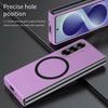 Coque pour Samsung Galaxy Z Fold 8 Ultra, Antichoc avec Cercle Magnétique - Violet - 2 Verres Trempés