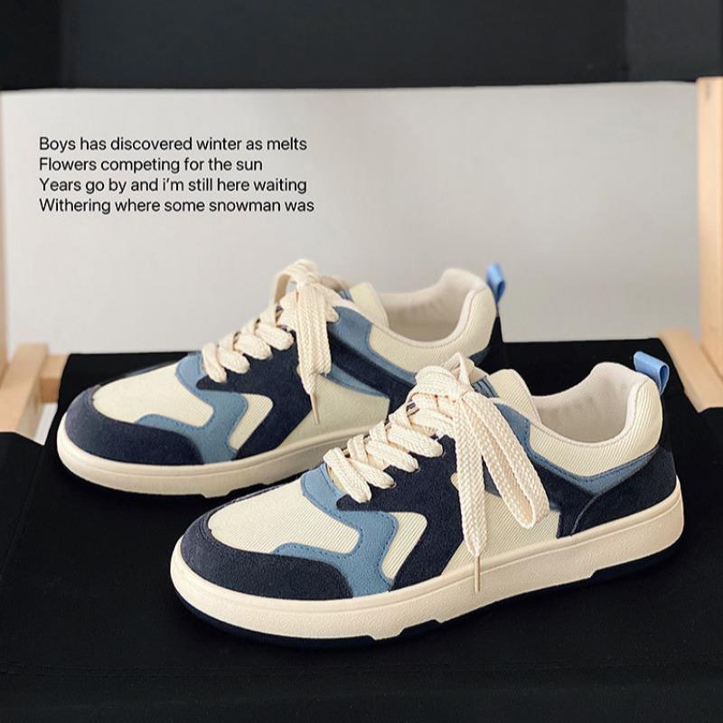 Fashion Trendy Youth Men Board Shoes Fashion Comfortable Wear-resistant Sneakers Jogging Male Flats Shoe Street Style Casual Shoe Hombre