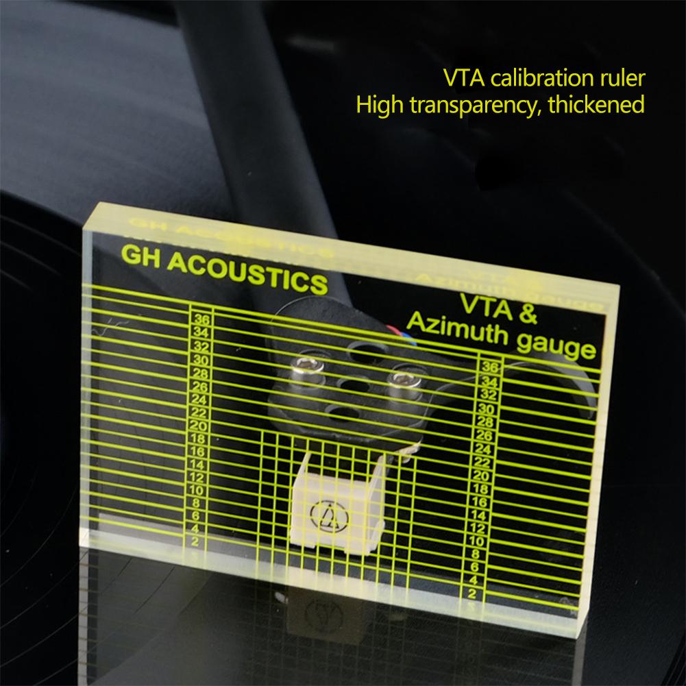 Картридж для проигрывателя Тонарм VTA Баланс Измерительный Азимут Горизонтальная Регулировка Линейка Инструмент Для LP Винилового Проигрывателя Фонограф