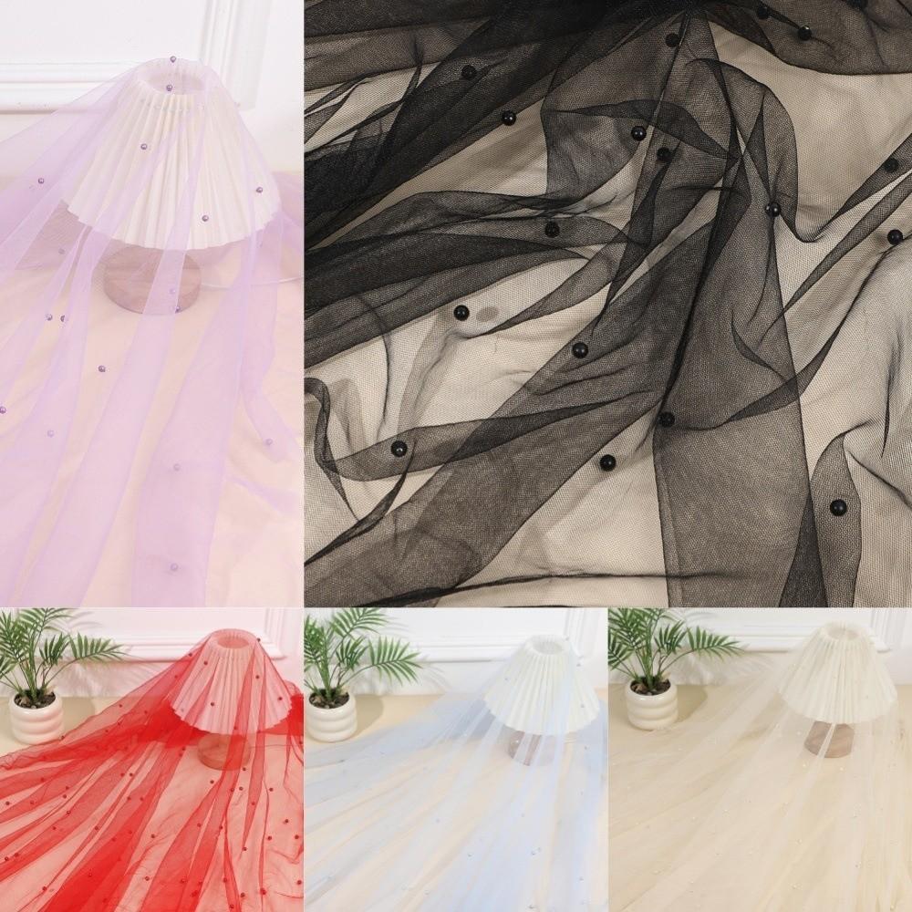 Домашний декор 0,75*3 м Флажок на стол Полупрозрачная сетка из марли Жемчужный шифон Прозрачные шторы Жемчужный тюль Скатерть Душ