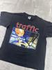 Vintage Traffic Shirt Mens XL Black Far From Home Tour 1994 Made USA Rock 90s