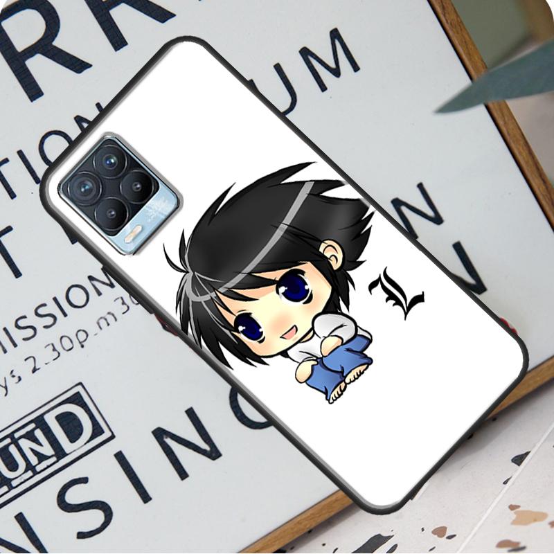 Чехол с японским аниме «Тетрадь смерти» для Realme 8 Pro 8i GT Master GT Neo 2 C21, задняя крышка для OnePlus Nord 2 8T 9R 9 Pro