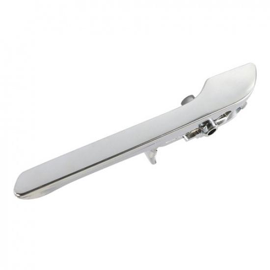 Left Driver Door Handle Front /Rear Chrome For 2017 2018 Tesla Model 3