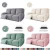 1 /3 Seater Water Repellent Polar Fleece Recliner Sofa Cover Elastic Relax Armchair Cover Stretch Lazy Boy Reclining Chair Cover