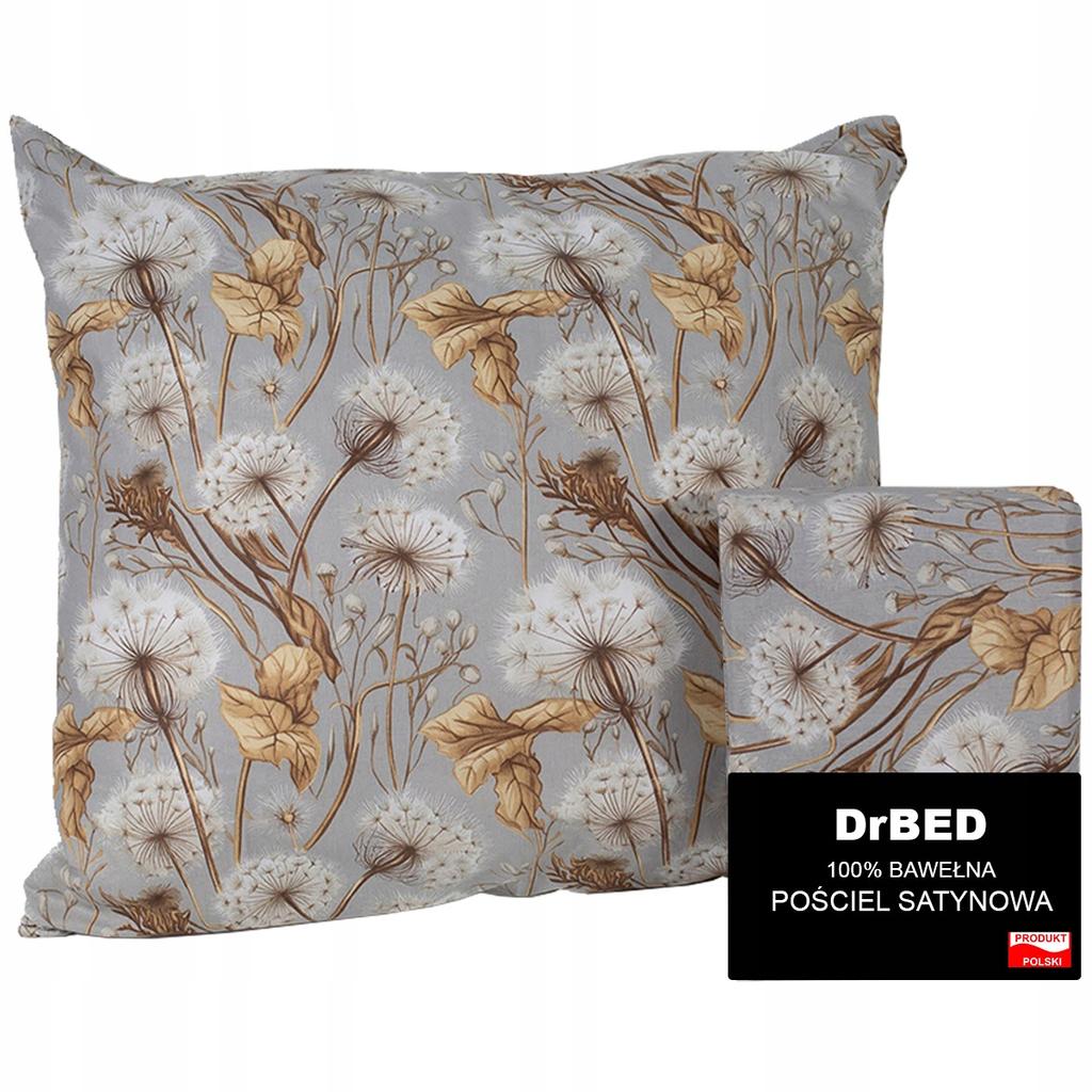 Bedding Set 160x200 Cotton 100% COTTON SATIN Dandelions Leaves