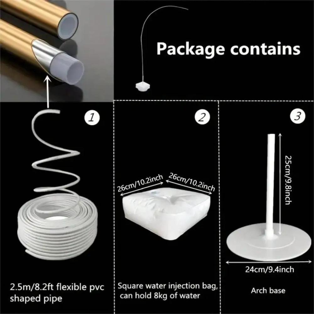 Adjustable Balloon Arch Kit Free Bending Balloon Arch Stand Balloon Column Bracket  Baby Shower