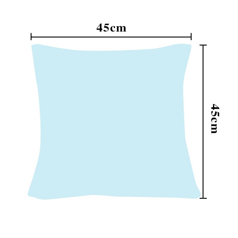 Бархатная наволочка для подушки Теплая наволочка Диванная декоративная подушка Домашняя гостиная Диван Кушетка Декор Подушка Чехол 45X45 см
