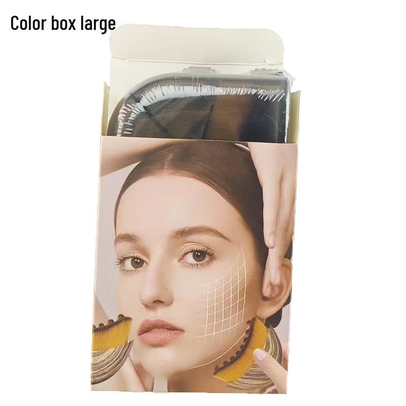 Лимфодренажная контурная массажная щетка: Многофункциональный инструмент для красоты и макияжа, разработанный студентами