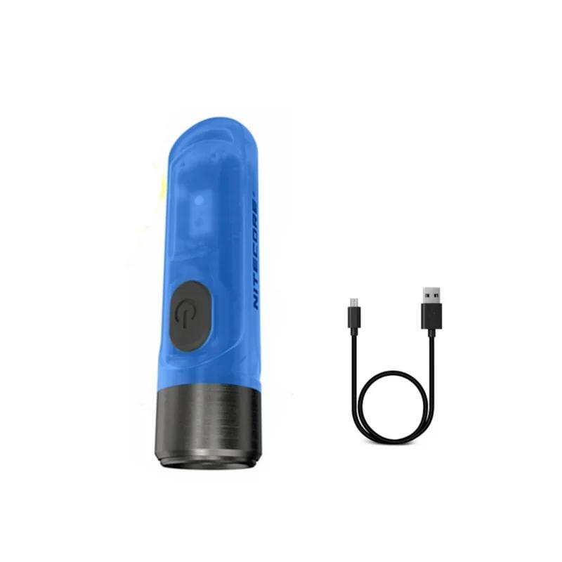 NITECORE TIKI Keychain Light 300Lumens USB-C Rechargeable Built-in battery Super Bright EDC Mini LED Flashlight