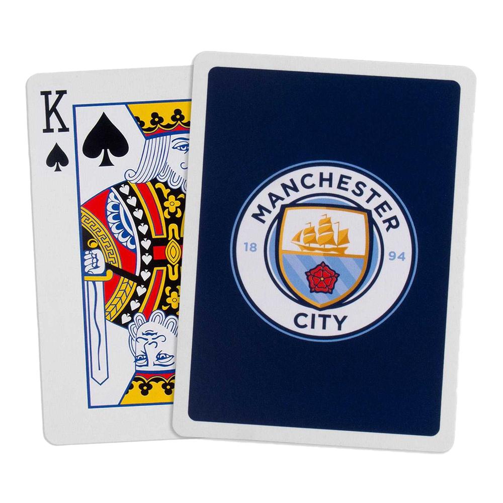 Manchester City FC Crest Playing Card Deck
