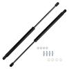 Motoforti Universal Lift Support Struts, 20"/500mm, 120lb/535N/54kg, Black, Set of 2
