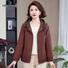 Women's Loose Hooded Jacket for Middle-Aged & Elderly