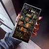 Read Books illustration Reading Phone Case For Samsung Galaxy S23 S24 S25 Edge S26 Ultra S22 + S21 Plus S20 FE Cover Silicone Pr