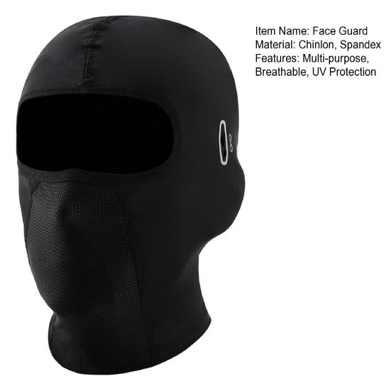 Cycling Ice Silk Face Guard Neck Gaiter UV Protection Breathable Outdoor Motorcycle Helmet Liner Bandana Balaclava Neck Scarf Face Shield