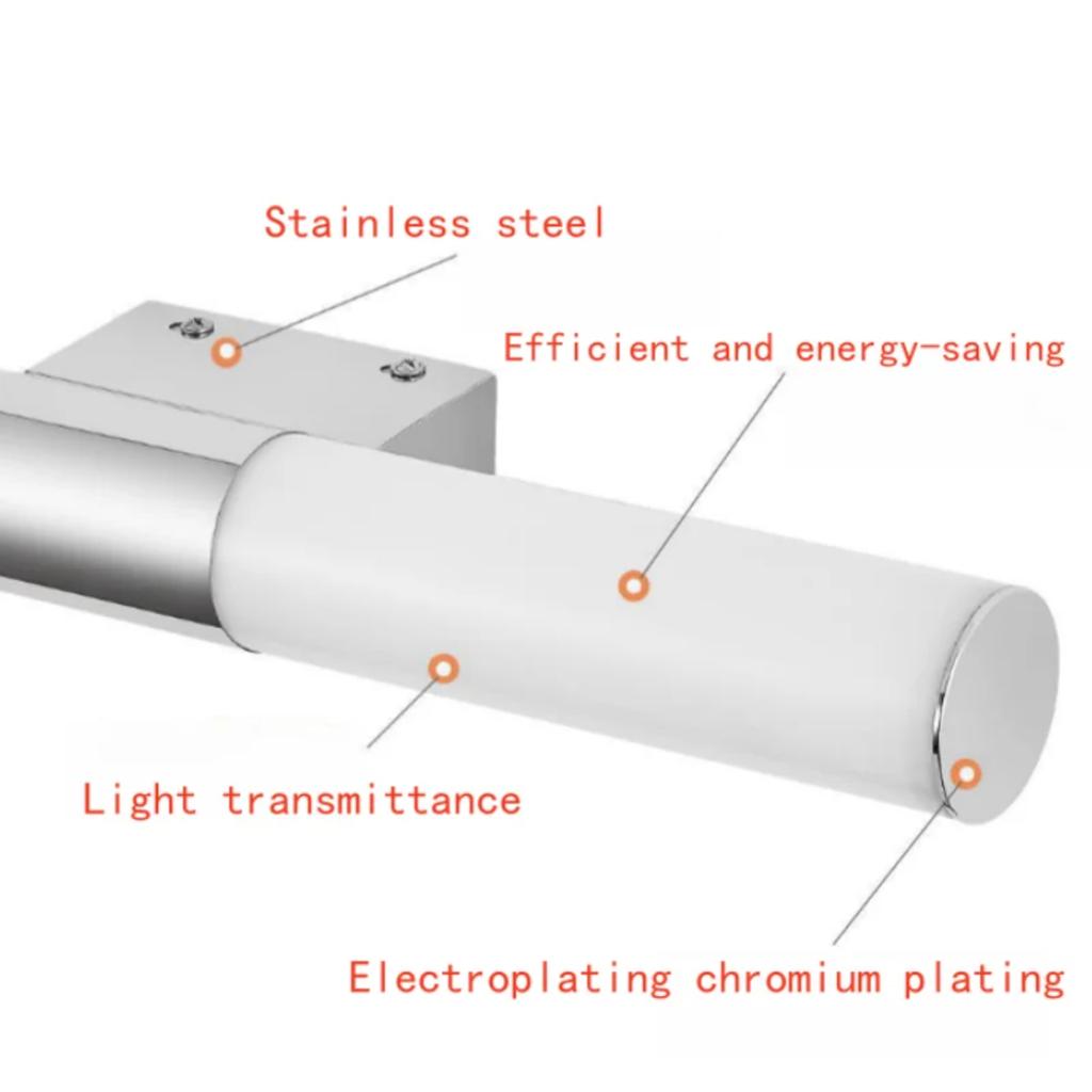 New Modern and Stylish LED Waterproof Bathroom Mirror Cabinet Lights, Perfect for Fashionable Wall Lights In Hotel Engineering a