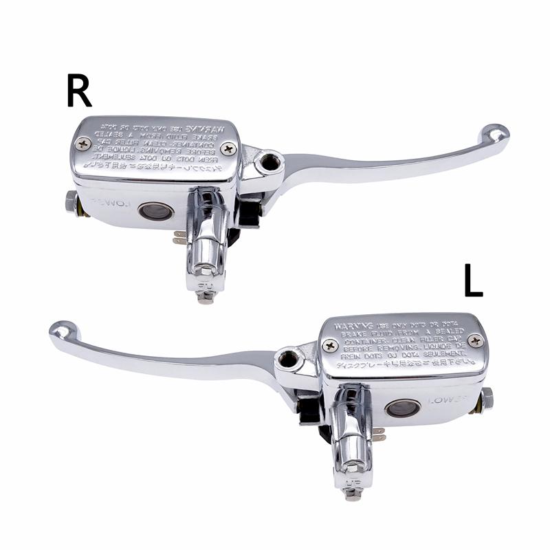 1 пара универсальных 7/8 "мотоциклов 10 мм, главный тормозной цилиндр, рычаги сцепления для 125cc ATV, аксессуары для мотоциклов