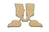 Коврики EVA (Бежевый) для Seat Leon 2005-2012 гг