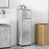 Bathroom Cabinet Concrete Grey 30.5 x 30 x 101 cm Particleboard