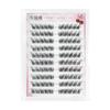 Korean Style Pre Glued Individual False Eyelashes Segmented Design For Natural Volume