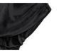 2024 European and American Women's Sexy Slimming Black Velvet Pleated Bodycon Dress