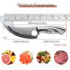 Нержавеющая сталь мясника небольшой сабля нож для резки удобная ручка кухонный нож с оболочкой