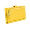 Мягкий кожаный кошелек 56221 Хромово-желтый_T40