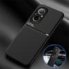 For Realme C67 4G Case Magnetic Car Holder Silicone Leather Phone Case for OPPO RealmeC67 Realmi C67 C 67 67C 4G 2024 Back Cover