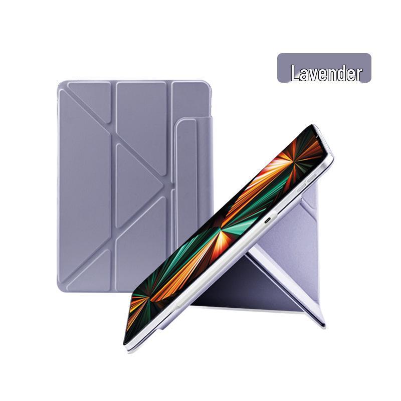 Магнитный защитный чехол для iPad 2024 Pro 11 дюймов Air 4/5 с вертикальной/горизонтальной подставкой и регулируемым слотом для стилуса
