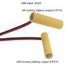 1 в 2 USB-адаптер питания 4,5 В, заменители батарей LR03+LR06, переключатели для светодиодного освещения