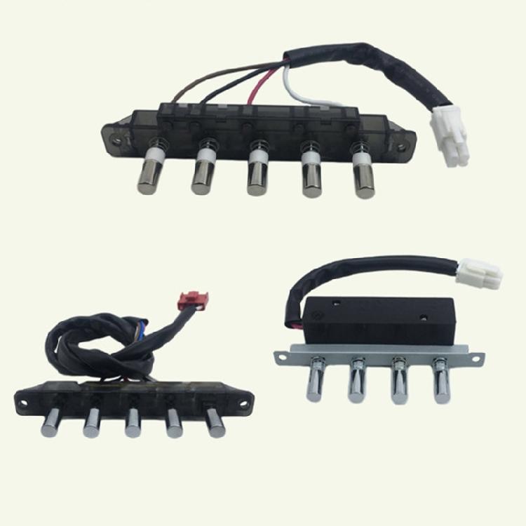 Convenient Piano Type Pushbutton Switch User Friendly Pushbutton Switch Metal Key Switch Perfect for Kitchen Appliances