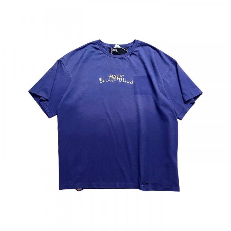 2026 Streetwear Oversized Washed Cotton Tee Men Loose Fit Short Sleeve Graphic T-Shirt