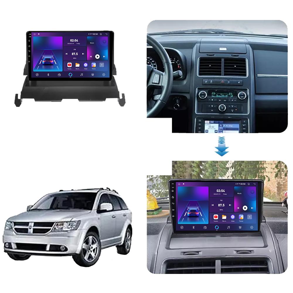 Android Car Radio For Dodge Journey 2009-2012 Multimedia Player Head Unit Stereo GPS Navigation BT WIFI 1+16GB