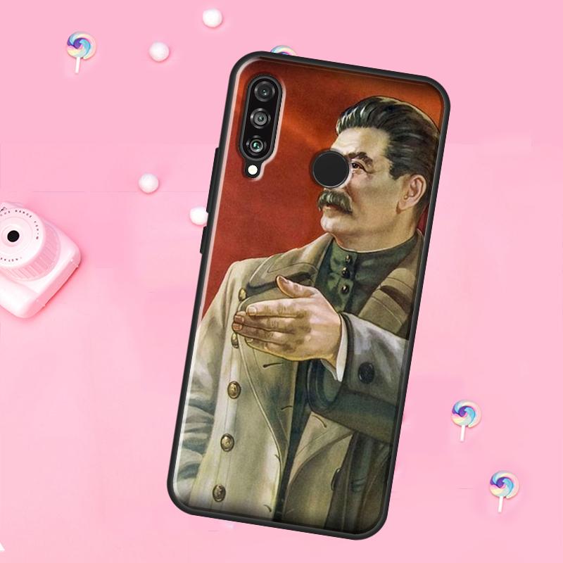 Russian Commander Stalin For Huawei Nova 12i 7i 8i 11i 12s Y73 Y70 Y90 Y60 Y72 Y61 Y91 9 10 SE P30 Pro P40 Lite Case