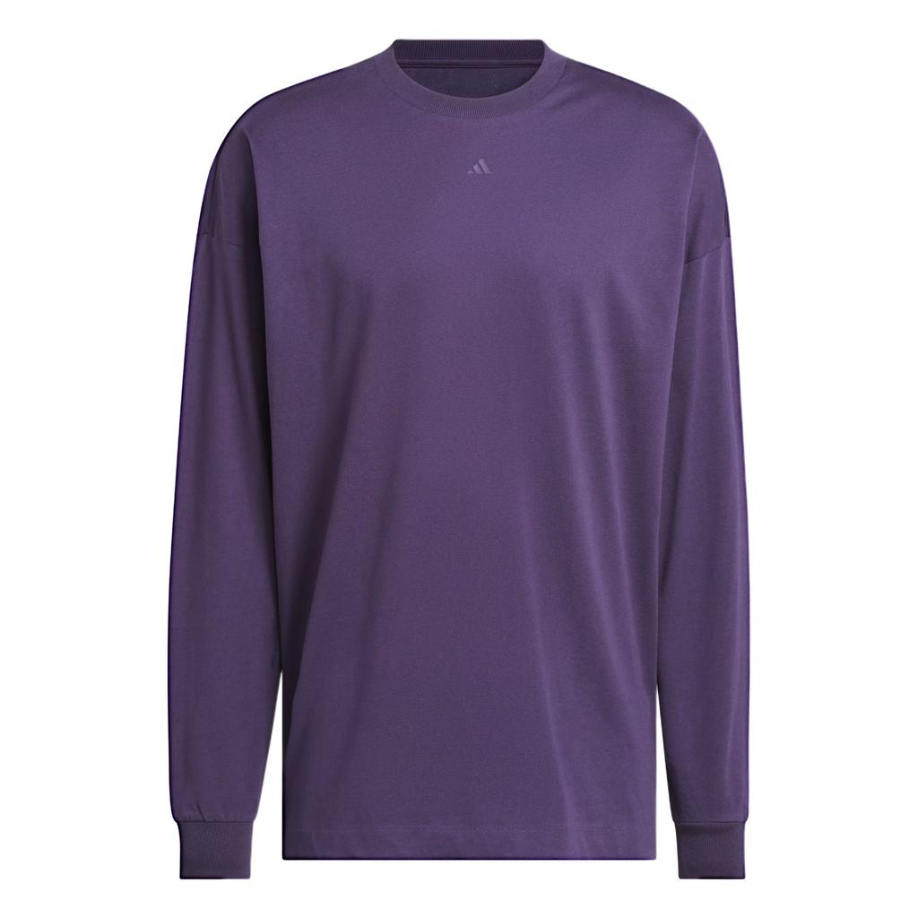 Adidas Basketball The 2026 Collection Chapter 01 Loose Fashion Sports Crew Neck Long Sleeve T-Shirt Unisex Tops JX5581