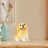 Collectible Puppy Sculpture for Desk and Shelf Decor