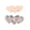 Elegant Heart Shaped Silicone Mold Silicone Ornament Moulds Resin Craft Molds Candlestick Moulds Silicone