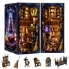 CRESYMME Миниатюрный кукольный домик книжный уголок набор деревянный DIY 3D хобби ручная работа (Магический Аптекарь)