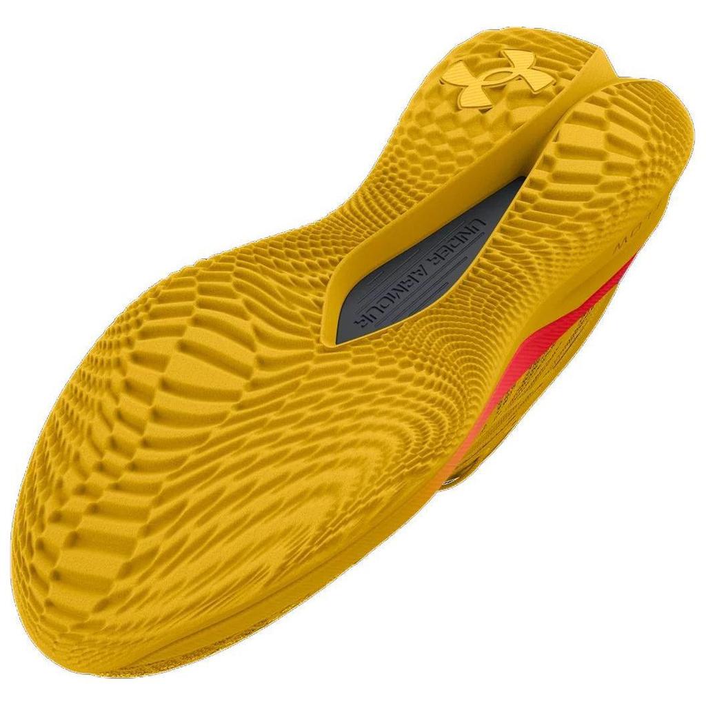 Under Armour Flow Velociti Pro Streetracer - Taxi Unisex Sneakers Yellow Racer-Red Black 3027754-700